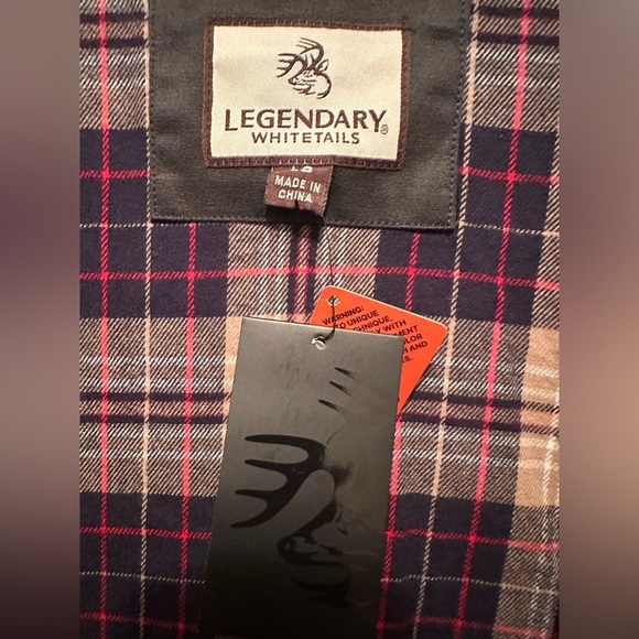 NWT Legendary White Tails Men’s Journeyman Jacket Navy Blue Size 1(LG)  1 (MD) - Picture 4 of 8